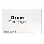 The photo shows a cyan printer drum that is compatible with OKI ES7411 printers. The drum has the code 01275103 and 65317412 printed on it. It has a sleek and compact design, with a smooth and shiny surface. The vibrant cyan color stands out against a white background. The drum appears to be in good condition with no visible damage.