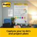 Post-it Super Sticky Self Stick Wall Pad Meeting Chart 566, White, 58.4 cm x 50.8 cm, 20 SheetsPad, 2 PadsPack, 100% PEFC SGSCH-PEFC-COC-110078 + 8 7000047563