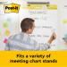 Post-it Super Sticky Self Stick Meeting Chart 559, White, 63.5 cm x 76.2 cm, 30 SheetsPad, 2 PadsPack, 100% PEFC SGSCH-PEFC-COC-110078 7000050153