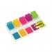 Post-it Index Flags, Small, Assorted Neon Colours, 11.9 mm x 43.2 mm, 100 FlagsDispenser, 1 DispenserPack 7000101800