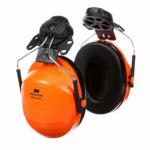 Ear Protection 3M PELTOR Earmuffs Orange Helmet Mounted H31P3E 300 7000107754