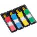 Post-it® Index Flags, Small, Yellow, Red, Blue and Green, 11.9 mm x 43.2 mm, 35 FlagsDispenser, 4 DispensersPack 7000144923