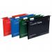 Rexel Crystalfile Extra Foolscap Suspension File Green (25) 70628