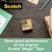 Scotch Magic Tape, Made with 66% Plant Based Adhesive, 19 mm x 33 m, 9 RollsPack 7100044084
