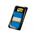 Post-it Index Flags, Medium, Blue, 25.4 mm x 43.2 mm, 50 FlagsDispenser, 1 DispenserPack 7100089834