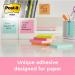 Post-it® Notes, Energetic Colour Collection, 76 mm x 127 mm, 100 SheetsPad, 6 PadsPack, 100% PEFC SGSCH-PEFC-COC-110078 7100172314