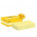 Post-it Notes, Canary Yellow, 76 mm x 127 mm, Promo Pack, 100 SheetsPad, 16 + 4 FREE PadsPack, 100% PEFC SGSCH-PEFC-COC-110078 7100172334