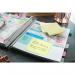 Post-it® Large Notes, Canary Yellow, Lined, 101 mm x 152 mm, 100 SheetsPad, 6 PadsPack, 100% PEFC SGSCH-PEFC-COC-110078 7100172753