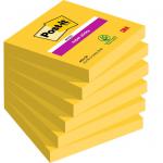 Post-it Super Sticky Notes, Ultra Colours, 76 mm x 76 mm, 90 SheetsPad, 6 PadsPack, 100% PEFC SGSCH-PEFC-COC-110078 7100174970