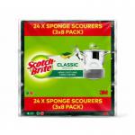 Scotch-Brite® Classic Scrub Sponge, 8 pieces in pack 7100226193