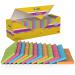 Post-it Super Sticky Notes, Assorted Colours, 76 mm x 76 mm, Promo Pack, 90 SheetsPad, 21 + 3 FREE PadsPack, 100% PEFC SGSCH-PEFC-COC-110078 7100234515