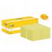 Post-it Notes, Canary Yellow, 76 mm x 76 mm, Promo Pack, 100 SheetsPad, 12 + 12 FREE PadsPack, Cardboard Pack, 100% PEFC SGSCH-PEFC-COC-110078 7100290172