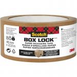 Scotch Box Lock Paper Packaging Tape, 48 mm x 22.8 m, 1 RollPack 7100292556