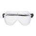 The picture shows a pair of 3M Safety Spectacles 3M Classic Safety Goggles 4800. They are indirect vented and have a clear lens. The goggles have a sleek and modern design, with a comfortable fit for maximum safety. They are made by 3M, a reputable brand in safety equipment.