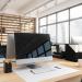 Durable Desk Mat Contoured 65x50cm Clear 712319