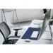 Durable Desk Mat Contoured 53x40cm Blue 713207