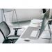 Durable Desk Mat Contoured 53x40cm Grey 713210