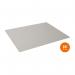 Durable Desk Mat Contoured 53x40cm Grey 713210