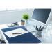 Durable Desk Mat Contoured 65x50cm Blue 713307