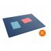 Durable Overlay Desk 65x50cm Mat Blue 723307