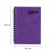 Pukka Pressboard A6 Sidebound (Pack of 10) Assorted 7274-PRS