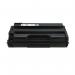 In the photo, you can see a set of AC ink cartridges that are compatible with Ricoh 407646 and SP3500HE models. The extra high capacity 406990 toner and 75113510 cartridge add efficiency to this printing setup.