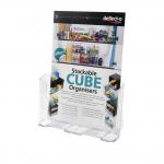 Deflecto A4 Portrait High Back Single Compartment Literature Holder 77001
