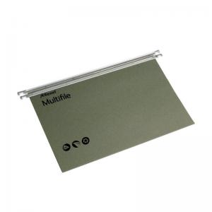 Rexel Multifile Foolscap Suspension File Green 50 78008