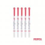 MILDLINER Double Ended Cool and Refined Highlighter Red - Pack of 10 78130