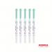 MILDLINER Double Ended Cool and Refined Highlighter Green - Pack of 10 78140