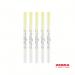 Zebra MILDLINER Double Ended Fluorescent Yellow Highlighter - Pack of 10 78150