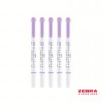 MILDLINER Double Ended Cool and Refined Highlighter Violet - Pack of 10 78180