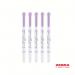 MILDLINER Double Ended Cool and Refined Highlighter Violet - Pack of 10 78180