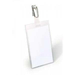 Durable Clip Security Badge 90x60mm 800219