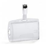 Durable ENCLOSED ID Holder Clear 800519