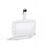 Durable ENCLOSED 2 ID Holder Clear 801319