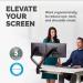 Platinum Series Dual Monitor Arm Black 8042501