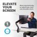 Platinum Series Single Monitor Arm Black 8043301