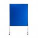 ROCADA VISUALLINE Mobile Acoustic Room Divider - Blue 8100V22-2