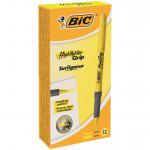 BIC Brite Liner Highlighters Yellow Pack of 12 811935