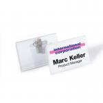 Durable Combi Clip Name Badge 40x75mm 815719