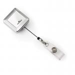 Durable QUADRO Badge Reel Chrome 832523