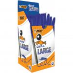 BIC Cristal Blue Large Ballpoint Pen Pack of 50 880656