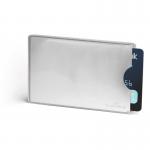 Durable RFID Credit Card Sleeve Silver 890023