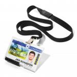 Durable PUSHBOX Lanyard ID Holder 892701