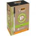 BIC Ecolutions Black Stic Ball Pen Pack of 60 8932393