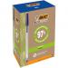 BIC Ecolutions Blue Stic Ball Pen Pack of 60 8932403