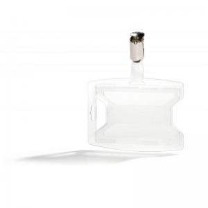 Durable 2 ID Card Holder reXycle Clip 896219