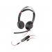 Poly Blackwire 5220 Stereo USB-C Headset +3.5mm Plug +USB-CA Adapter 8X231AA