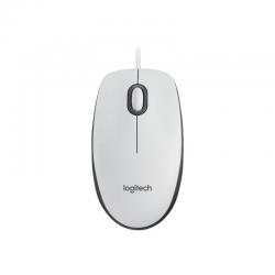 Logitech Mouse M100 White USB 910-006764 910-006764